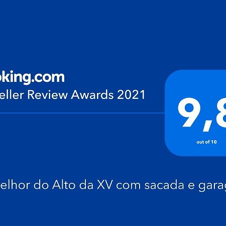 O Melhor Do Alto Da XV Com Garagem E Sacada Curitiba Eksteriør billede