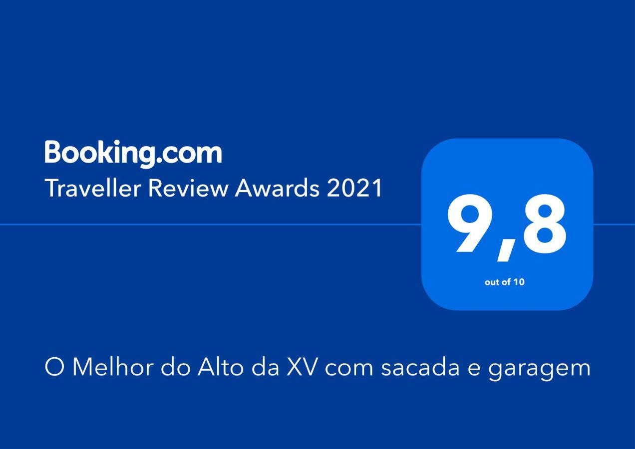 O Melhor Do Alto Da XV Com Garagem E Sacada Curitiba Eksteriør billede